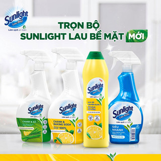 Nước lau bếp Sunlight chai 520ml