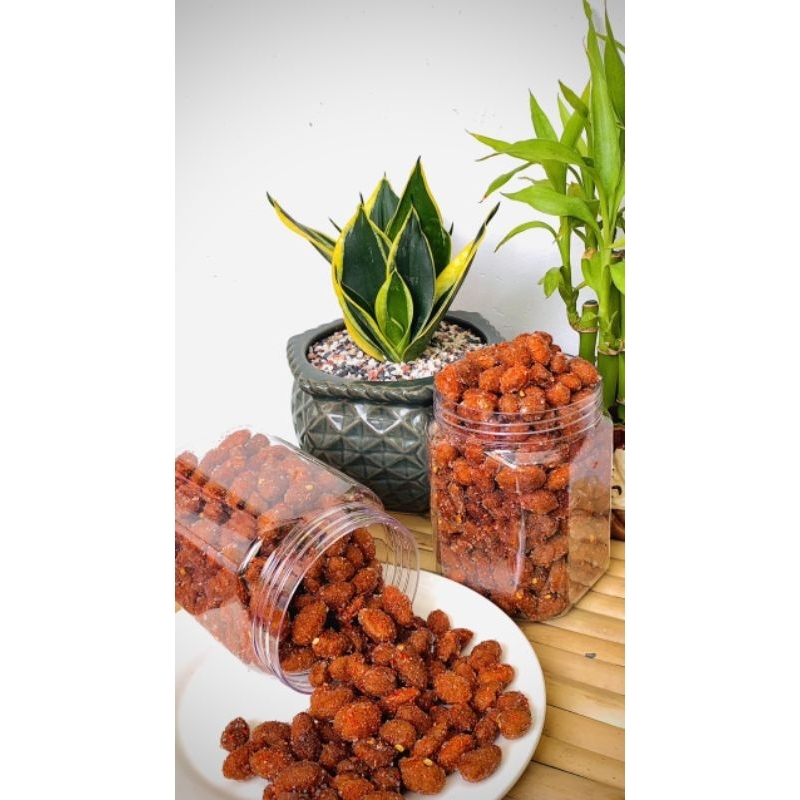Say lắc hủ BỰ muối ớt cay vừa 270gr= 310 hạt say, ÍT ĐƯỜNG, tặng múôi ớt (dobu)