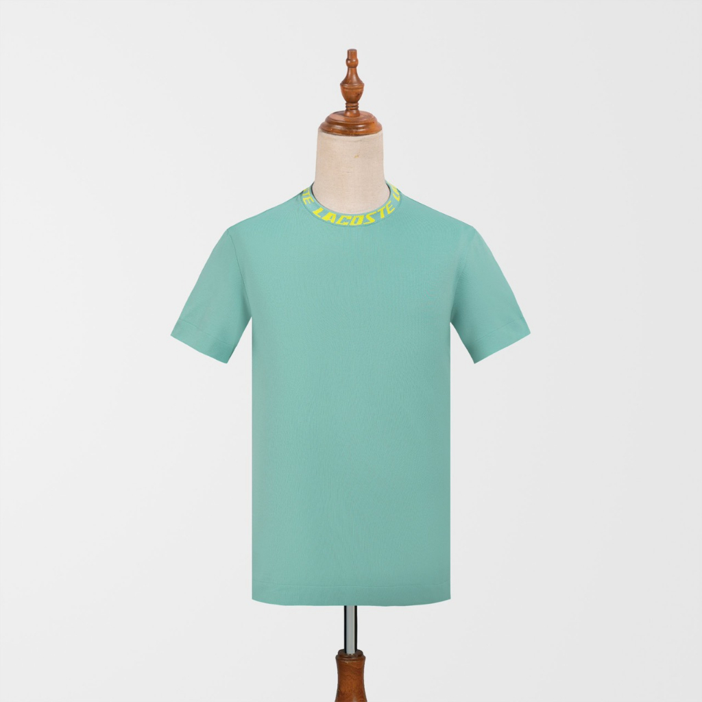 Áo Thun Nam Laccos Cổ Tròn Ngắn Tay - Aó Thun Nam Cotton Co giãn Thấm Hút Mồ Hôi
