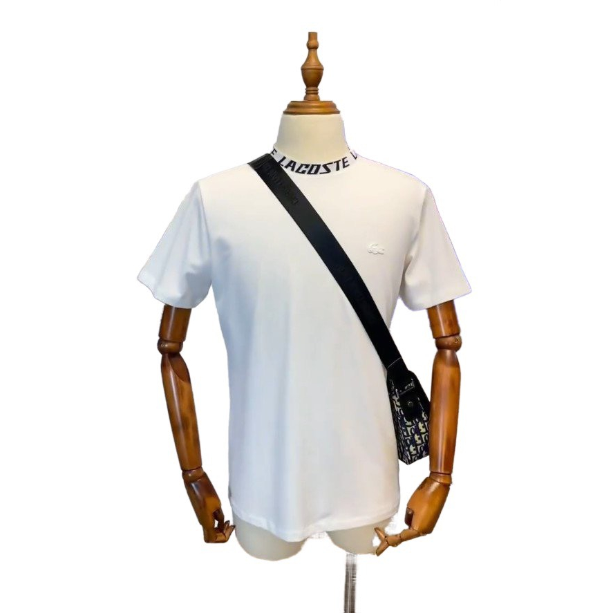 Áo Thun Nam Laccos Cổ Tròn Ngắn Tay - Aó Thun Nam Cotton Co giãn Thấm Hút Mồ Hôi