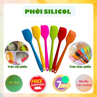 Phới dẹt Silicone, Phới trộn bột, Phới trộn Mỹ Phẩm