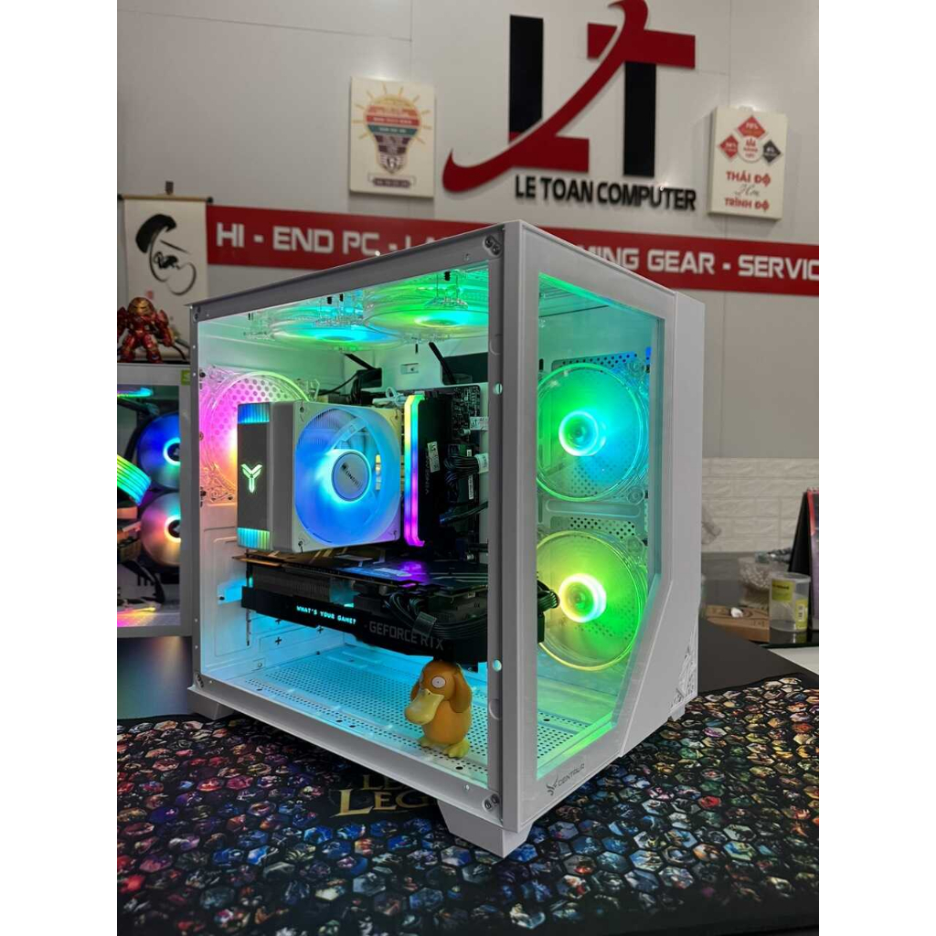 Thùng PC Gaming B460/i5-10400F/16GB/256GB/1TB/RTX2070S/550W