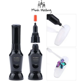 Bút gel đính đá đầu kim nhỏ dễ luồn lách 12ml