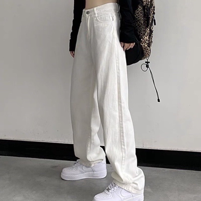 Áo croptop quần jean dài
