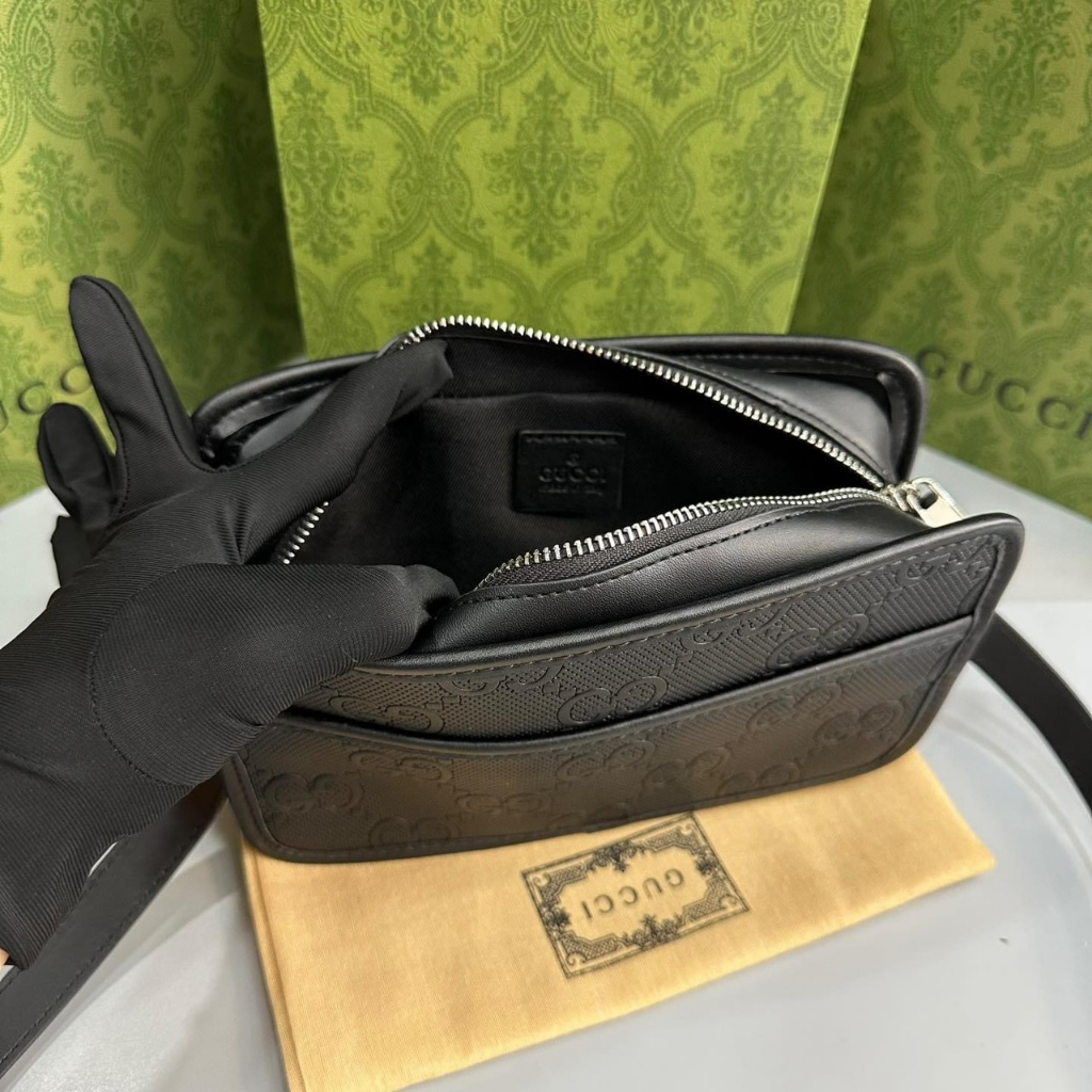 Túi đeo chéo nam nữ unisex full 2 box nam châm Horsebit ngang Smano bags hoả tốc