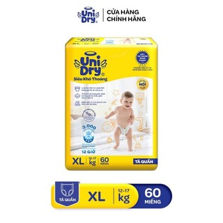 Tã quần unidry M74/L68/XL62/XXL56