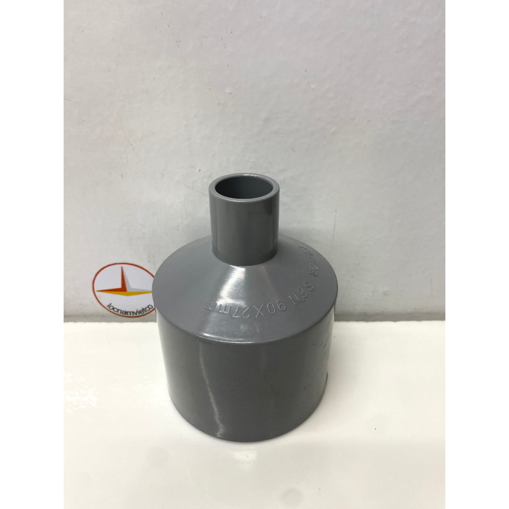 Nối giảm 90x27 dày nhựa PVC Hoa Sen (Reducing Socket)_N90x27HS