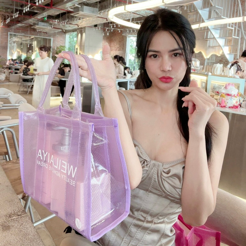 Túi xách Weilaiya Tote bag lưới ,thời trang ,đa năng