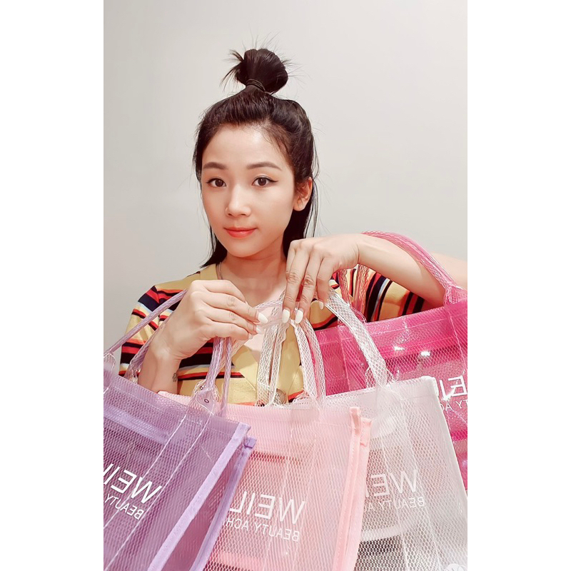 Túi xách Weilaiya Tote bag lưới ,thời trang ,đa năng