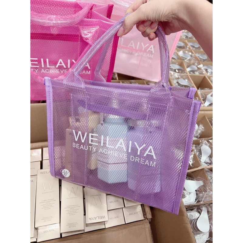 Túi xách Weilaiya Tote bag lưới ,thời trang ,đa năng