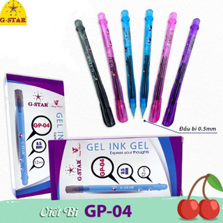Bút gel gstar gp-04 xanh/tím/đen