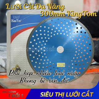 Lưỡi Cắt Đa Năng Cao Cấp 300mm KingTom - Chuyên Đá Granite, Bê Tông