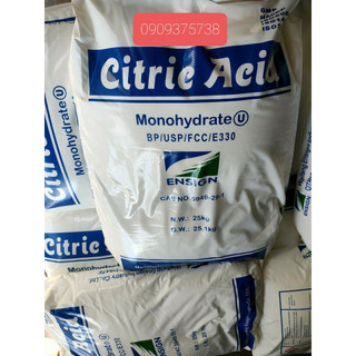 Acid citric monohydrate (Bột chanh_Chất tạo chua)