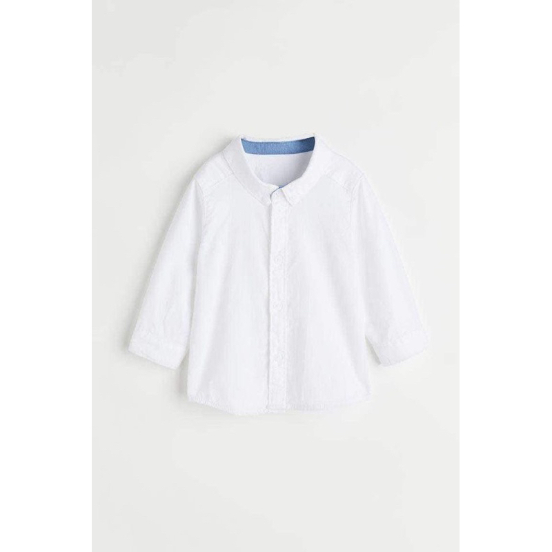 [Au.th]Áo sơ mi trắng H&M cho bé sz 2/3y