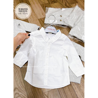 [Au.th]Áo sơ mi trắng H&M cho bé sz 2/3y