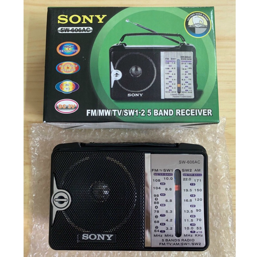 Radio nghe Đài SW-999AC 999UAR 902 | Đài nghe FM, AM,SW Radio cho người già  bảo hành 12 tháng