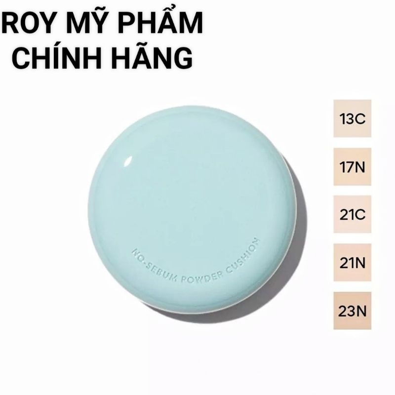 (Mẫu Mới 2023) PHẤN NƯỚC KIỀM DẦU INNISFREE NO SEBUM CUSHION 14G