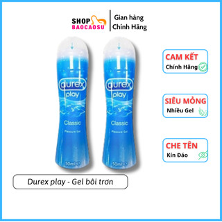 Gel Bôi Trơn Durex Play Warming 50ml Truyền Nhiệt Yêu Nhanh Chóng 50ml - Chính Hãng Thái Lan [FreeShip – Hàng Thái Lan