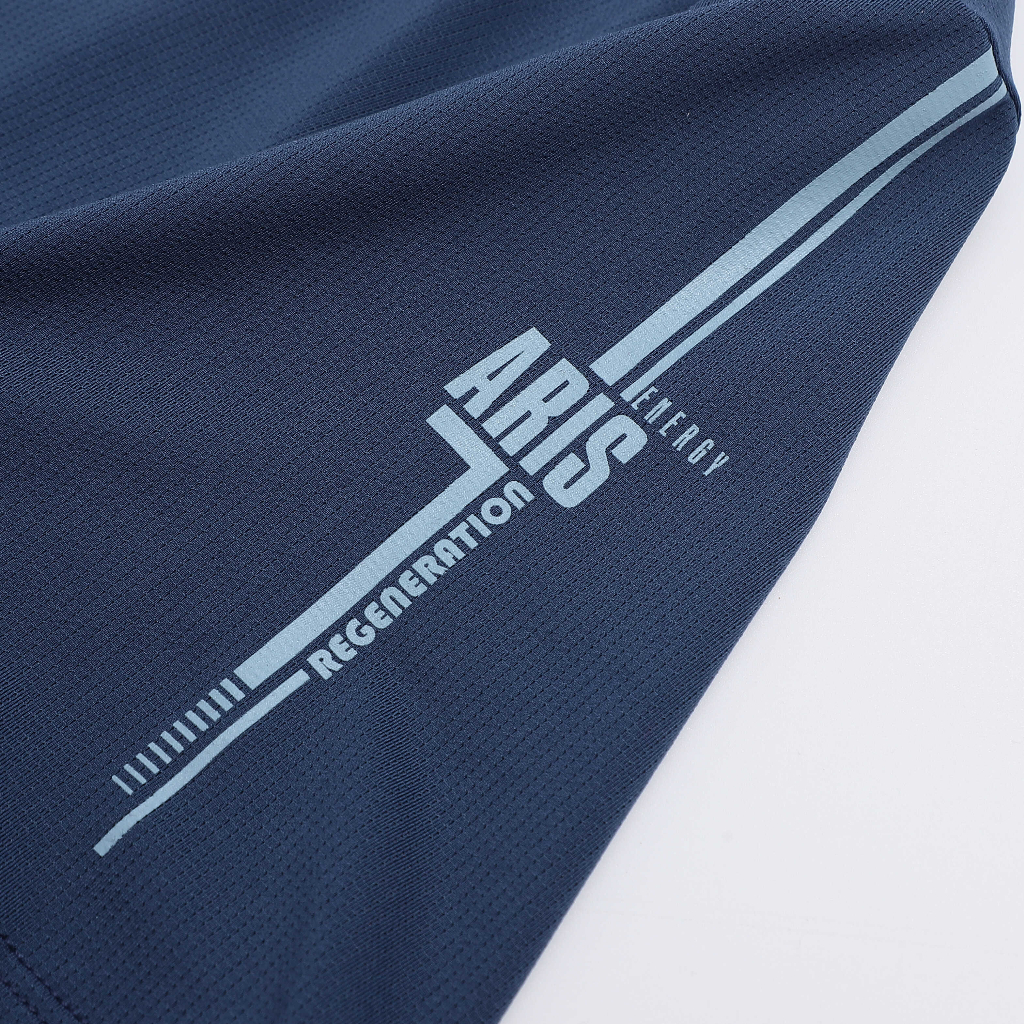 Áo thun nam ngắn tay ARISTINO mặt vải sáng bóng và nhẵn mịn, khô thoáng, nhanh khô - ATS039S2