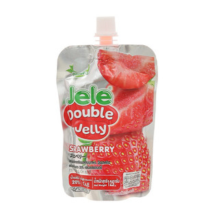 Nước ép trái cây thạch Jele Double Jelly Thái Lan 125g
