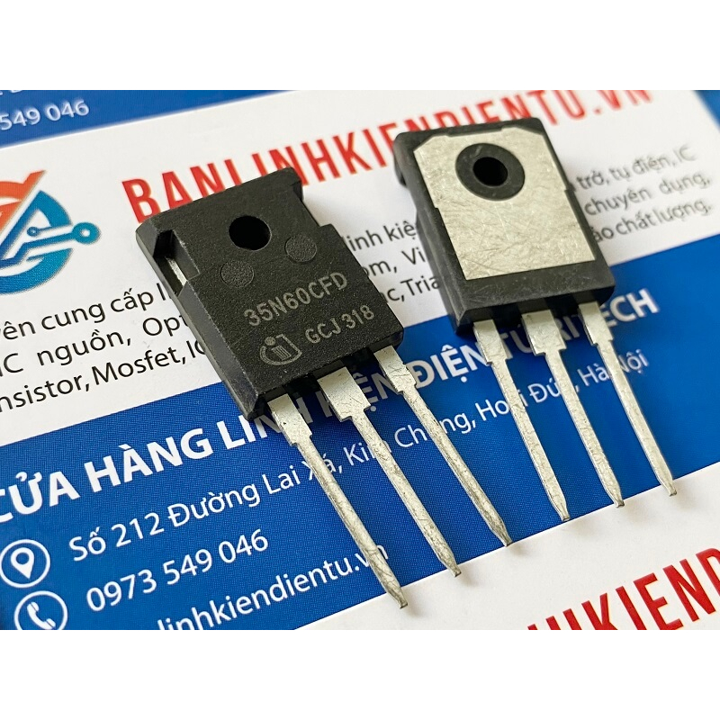 35N60CFD, SPW35N60CFD Mosfet Kênh N 600V/34.1A TO-247