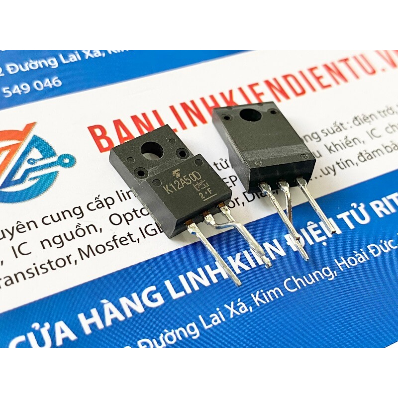 K12A50D TK12A50D Mosfet Kênh N 12A 500V TO-220