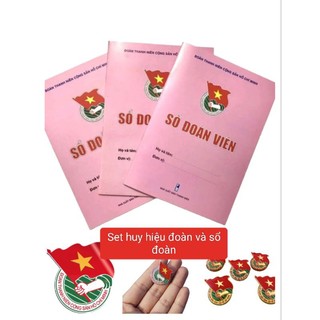 Set sổ đoàn viên và huy hiệu đoàn cho đoàn viên thanh niên VN