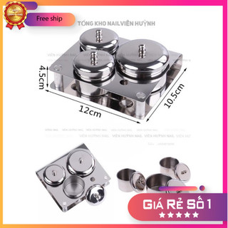 Bộ 3 nồi inox đựng lưu huỳnh