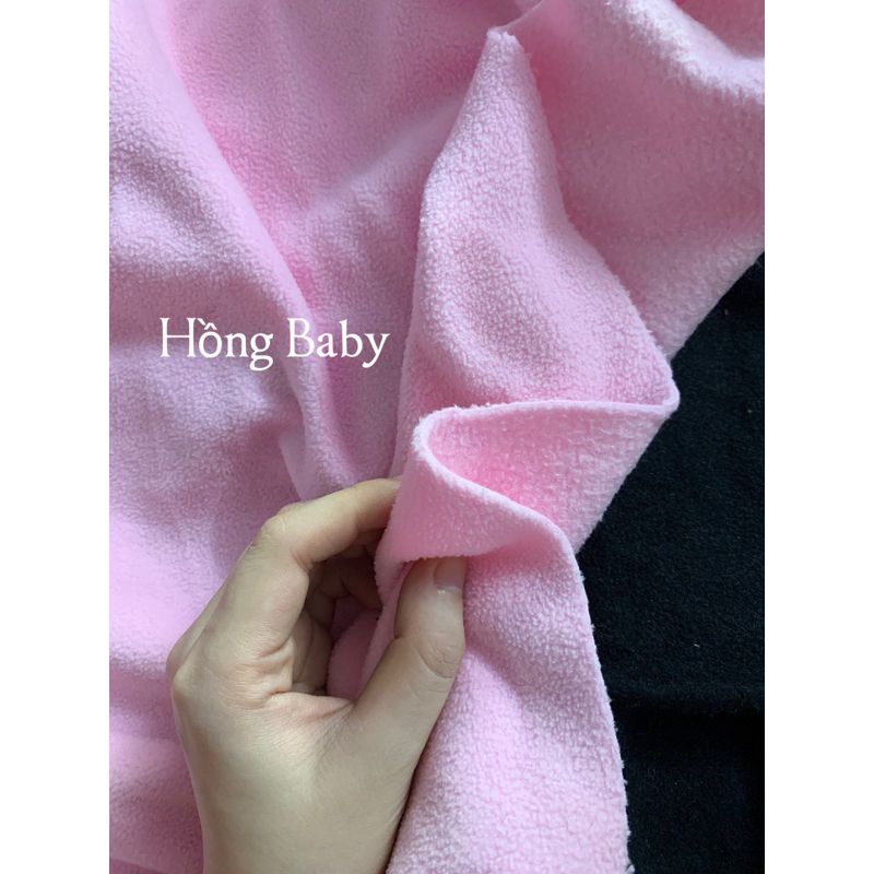 Vải nỉ bông cotton hai mặt