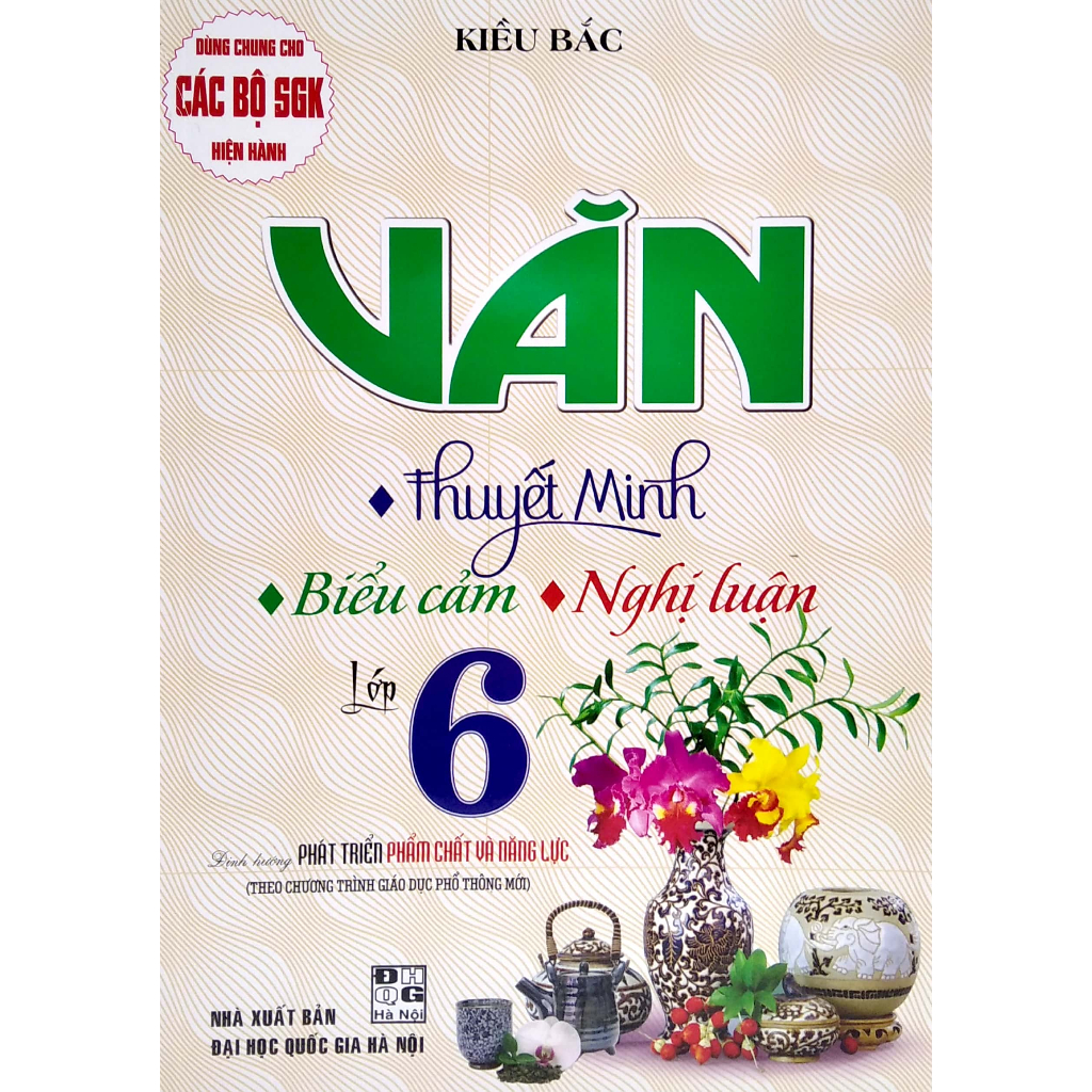 Sách Tham Khảo - Văn Thuyết Minh - Biểu Cảm - Nghị Luận Lớp 6 (Biên Soạn Theo Chương Trình Mới) - Newshop