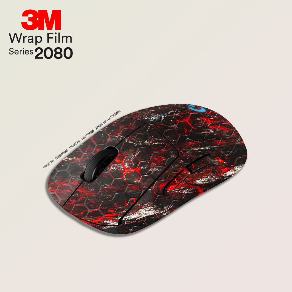 Miếng dán chuột máy tính - Skin 3M 2080 cho chuột máy tính Logitech G Pro Wireless/ Logitech G Pro Wireless Superlight