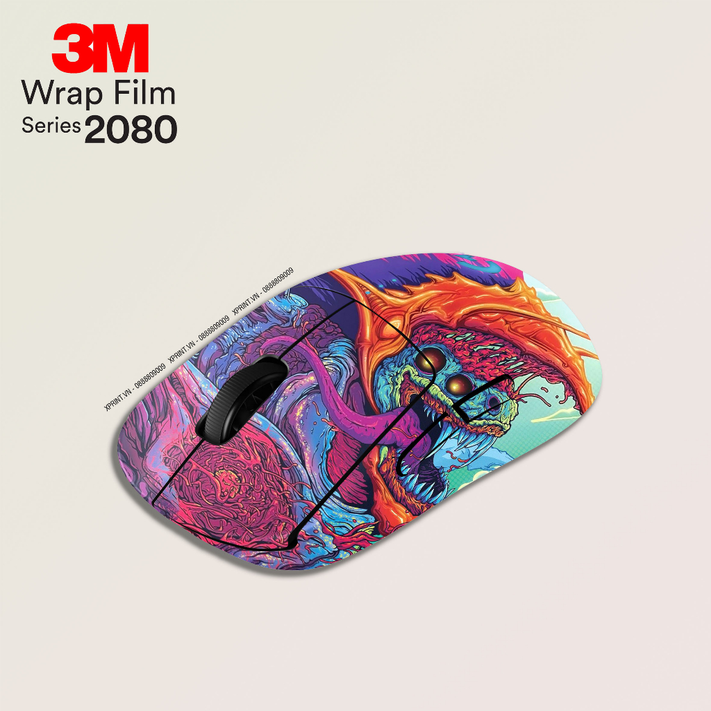Miếng dán chuột máy tính - Skin 3M 2080 cho chuột máy tính Logitech G Pro Wireless/ Logitech G Pro Wireless Superlight