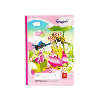 Vở 4 ô lý 48 trang hồng hà school trạng nguyên - 0555