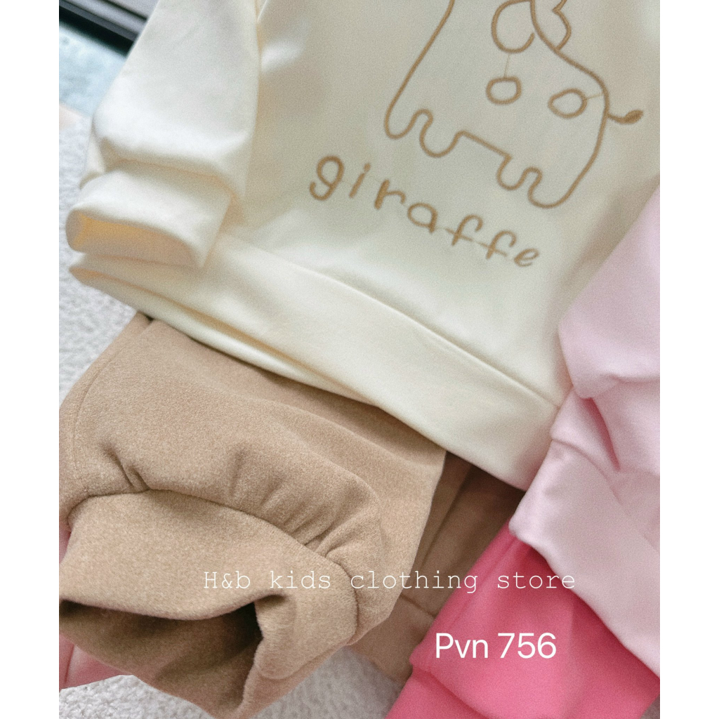 Bộ thu đông cho bé trai bé gái , set bộ quần áo cotton zip lông 2 mặt thỏ- hưu cho bé trai bé gái.