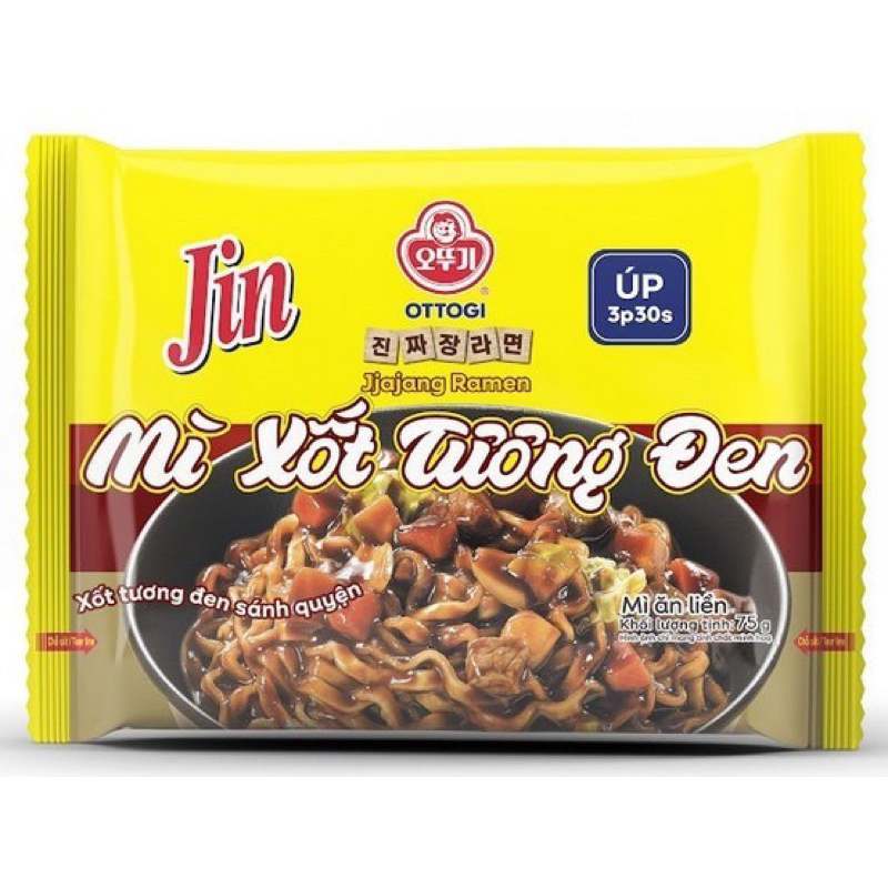 Mì Jin xốt tương đen 75g