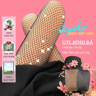 Quần tất lưới đính đá (OPP) - đính đá cả trước và sau