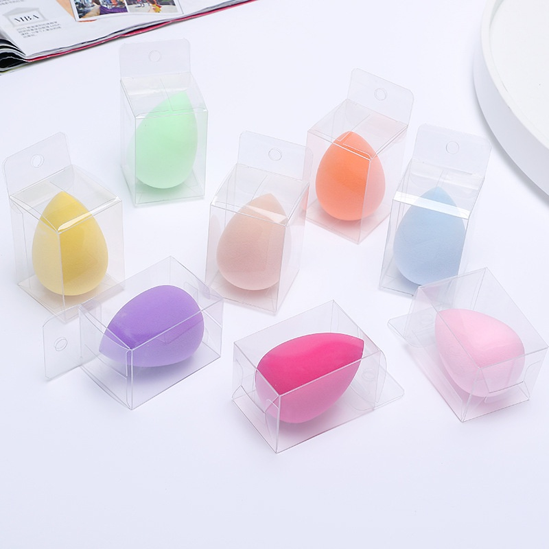Mút Tán Kem Nền, Kem Che Khuyết Điểm Cho Mặt, Màu Pastel Xinh Xắn, Bông Phấn Mềm Mịn, Dễ Tán, Thấm Nước, Dễ Dàng Vệ Sinh