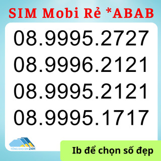 Sim mobi trả trước số đẹp, mobi số đẹp 08, đuôi lặp abab,2727,2121