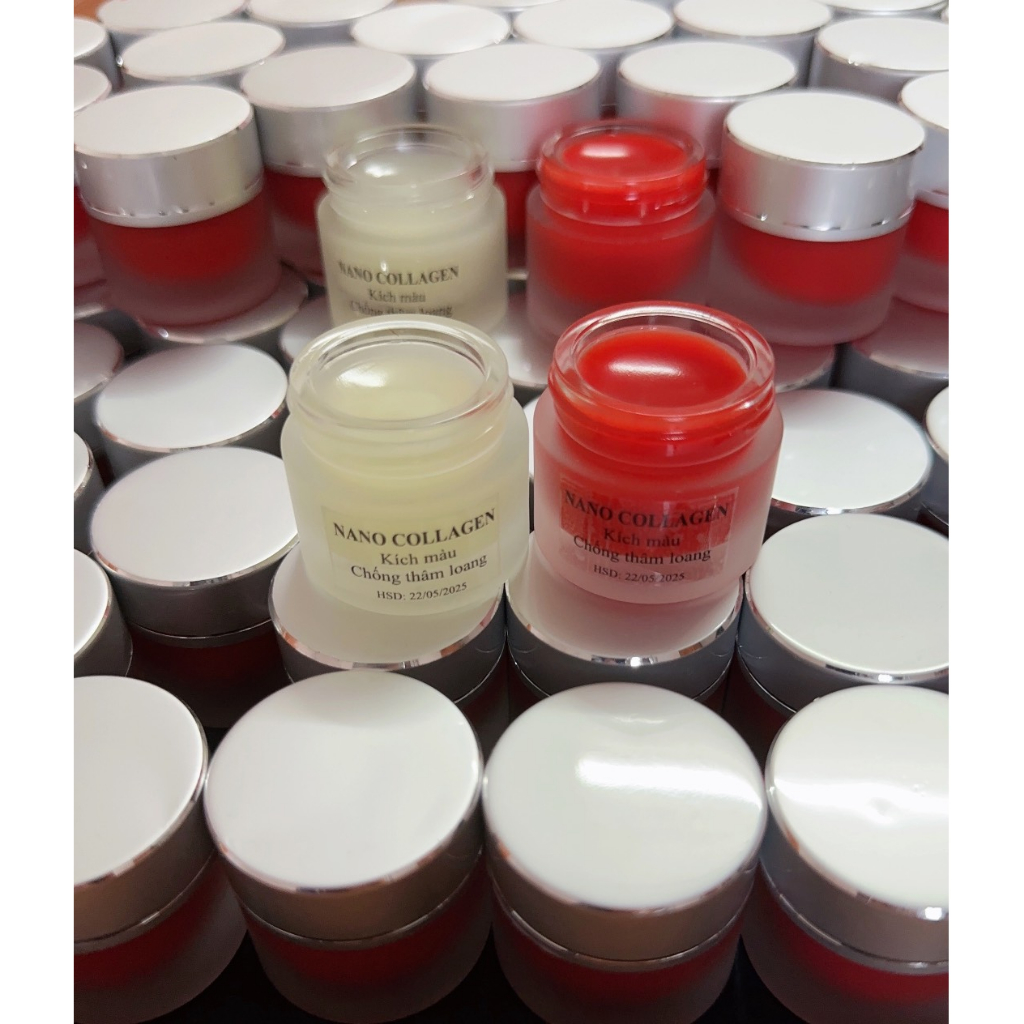 DƯỠNG SAU XĂM - hũ thiếc thủy tinh 10g ko có hộp giấy