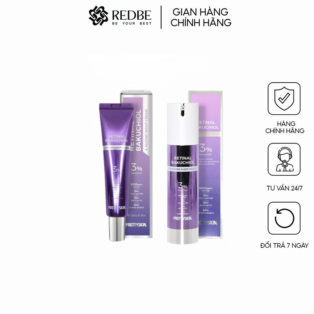 Kem Dưỡng Ẩm Pretty Skin Retinal Bakuchiol A-mazing Night Cream - MP897-8