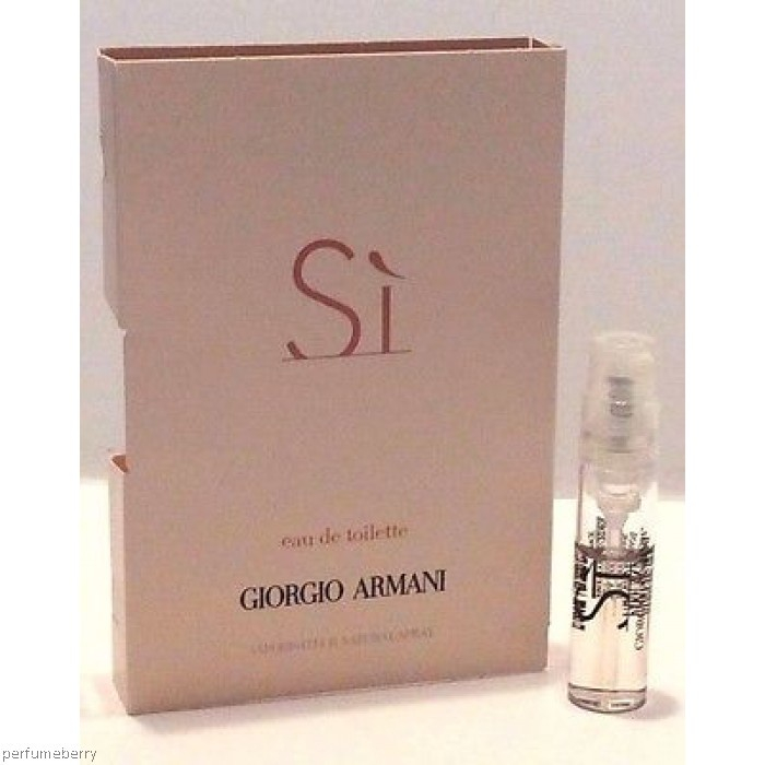 Nước hoa Giorgio Armani vial Giorgio Armani Sì EDP 2ml - Nước hoa cao cấp, hương thơm ngọt ngào, lưu hương