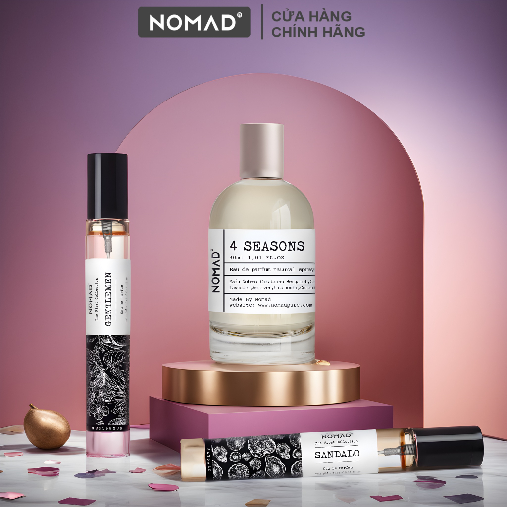 Nước Hoa Nomad Eau de Parfum Tông Mùi Sang Trọng, Cá Tính, Lưu Hương Lên Đến 8h