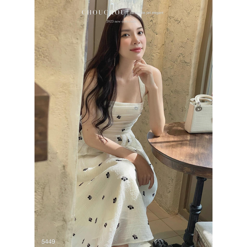 ĐẦM MAXI TƠ HOA NHĂN CỔ YẾM TIỂu THƯ 2 LỚP DN003Hàng thiết kế fom siêu xinh  , chất tơ nhăn , hàng 2 lớp