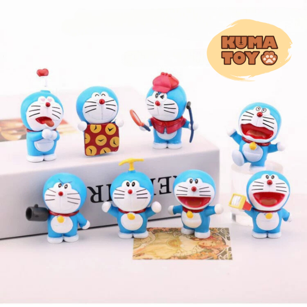 Set mô hình DORAEMON MINI siêu cute