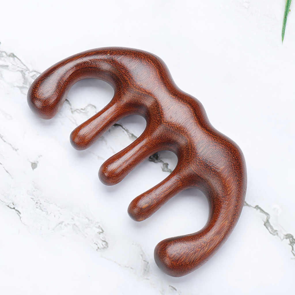 Lược  gỗ đàn hương mát xa da đầu dành cho cả nam và nữ -BeloveShop