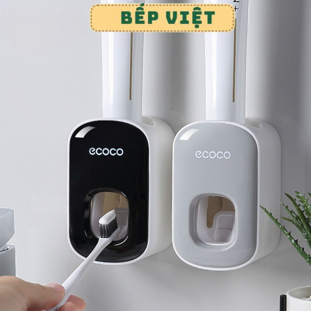 Dụng cụ nhả kem đánh răng ECOCO tự động gắn tường siêu chắc siêu tiện lợi  - E1922