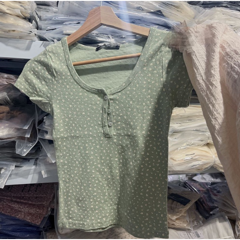 Áo phông hoa nhí Brandy xuất