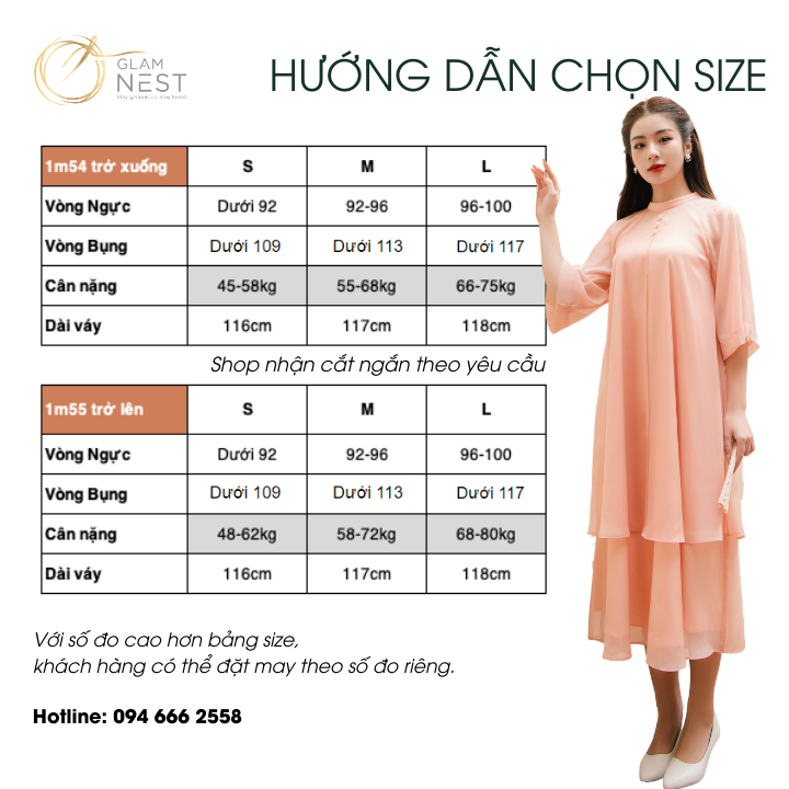 Áo Dài Bầu Cách Tân Ý Nhi Váy Bầu Diện Tết Đầm Bầu Đẹp Hàng Thiết Kế Glam Nest AD005