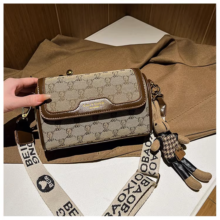 Túi Xách Đeo Chéo Nữ, Túi Xách Thời Trang Beibaobao S6924 Kèm Móc Khóa