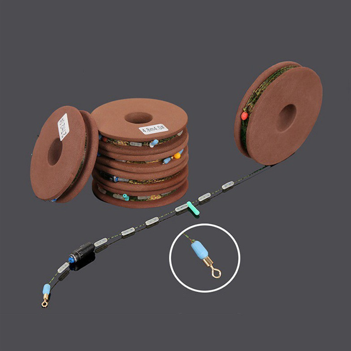 Trục Nâu, Thẻo Câu Đài, Trục Thẻo Buộc Sẵn Chuyên Câu Đài DT-16